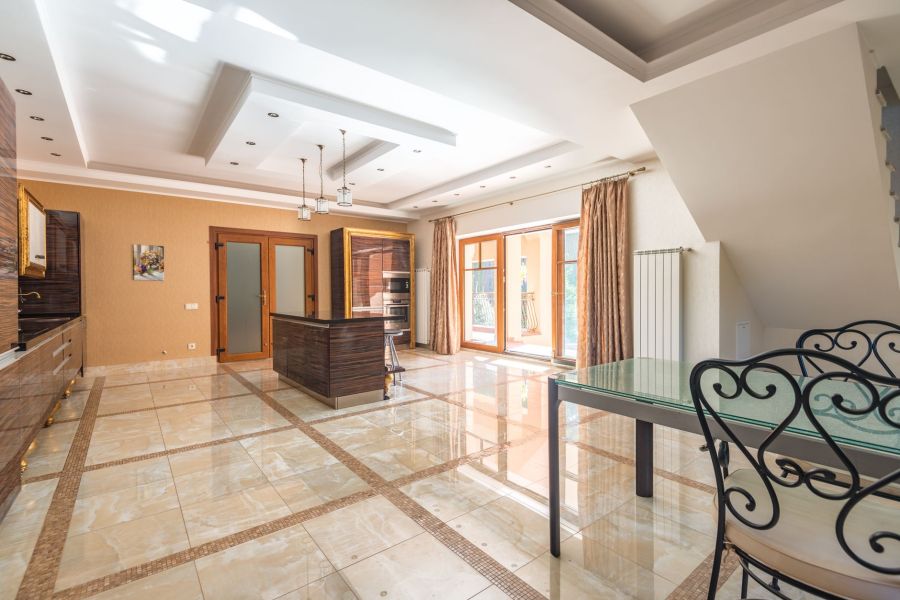 modern kitchen interior